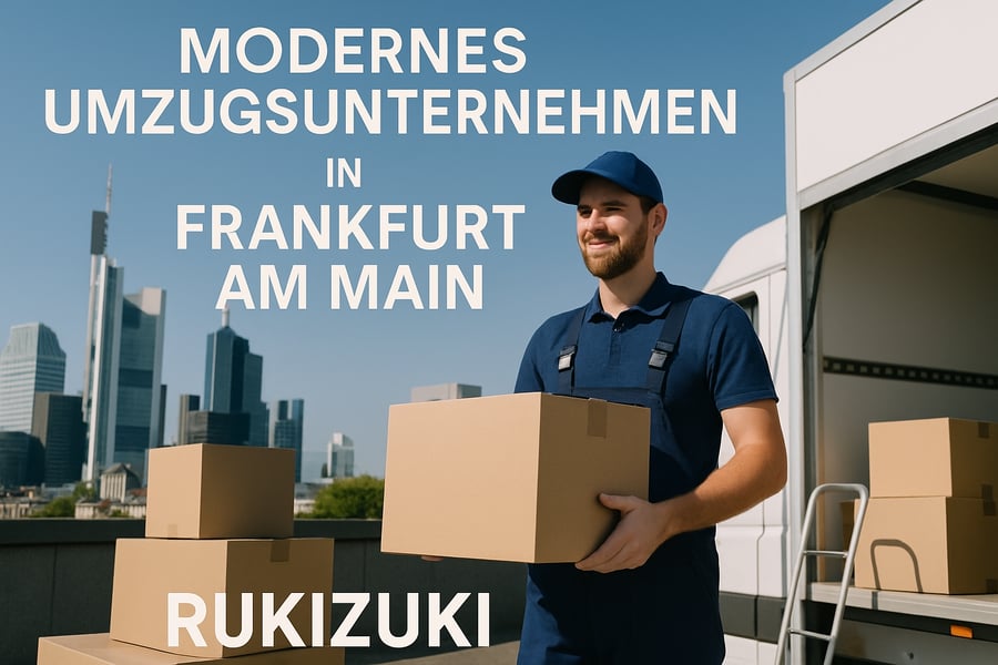 Modernes Umzugsunternehmen in Frankfurt am Main – Rukizuki